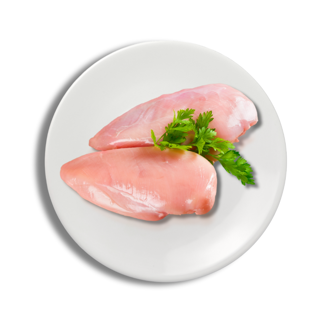 Free Range Raw Chicken Breast