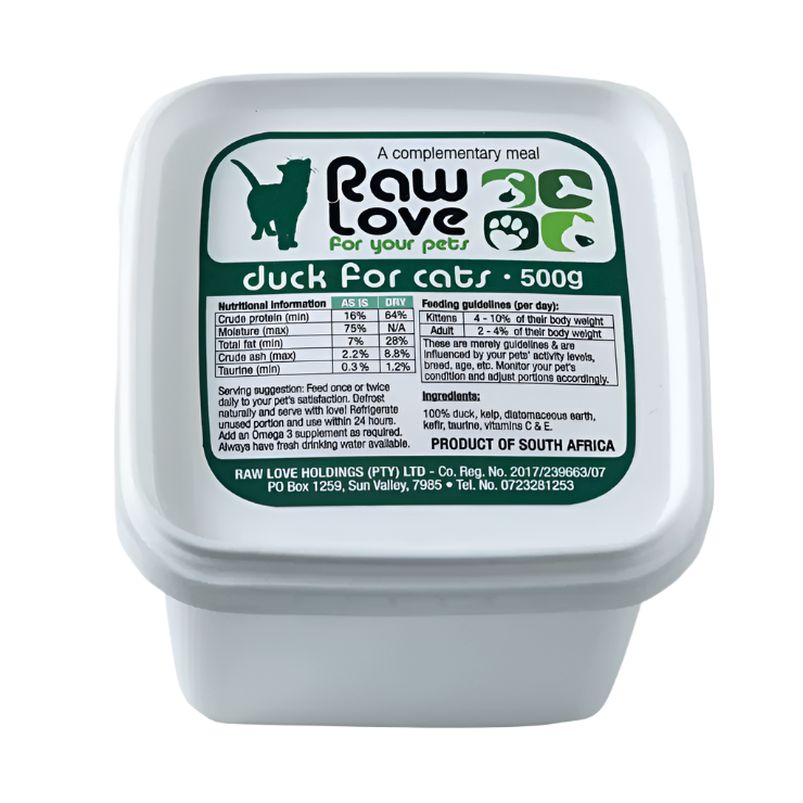 Raw Love - Duck for Cats