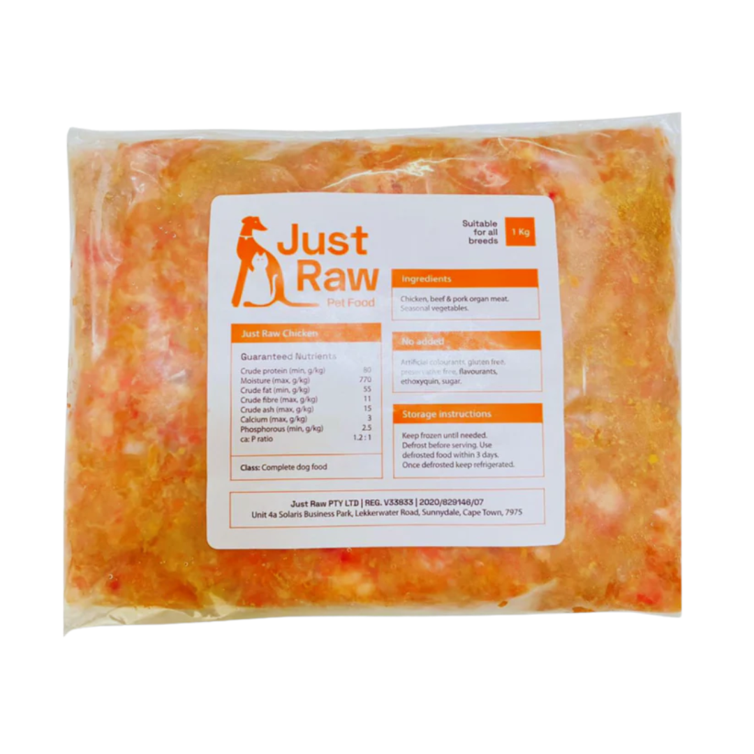 Just Raw - Chicken & Veg Mix