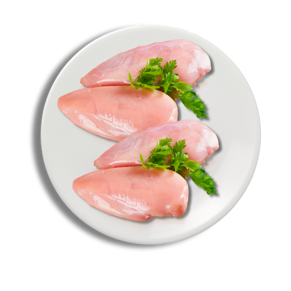 Free Range Raw Chicken Breast