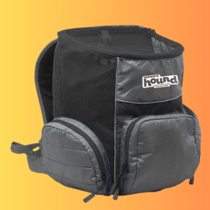 PoochPouch Backpack Grey