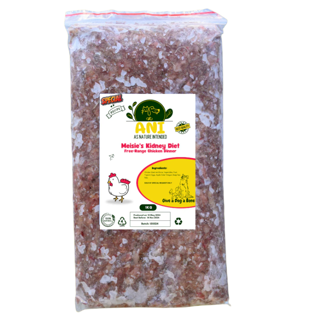 Give a Dog a Bone - Meisie's Kidney Diet