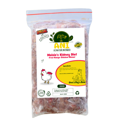 Give a Dog a Bone - Meisie's Kidney Diet