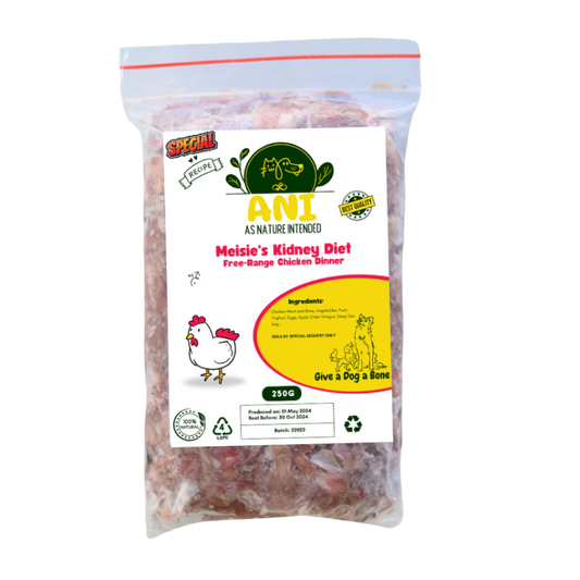 Give a Dog a Bone - Meisie's Kidney Diet