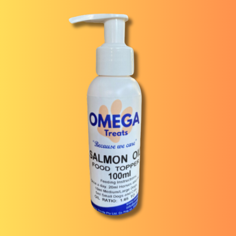 Omega Treats Salmon Oil Food Topper