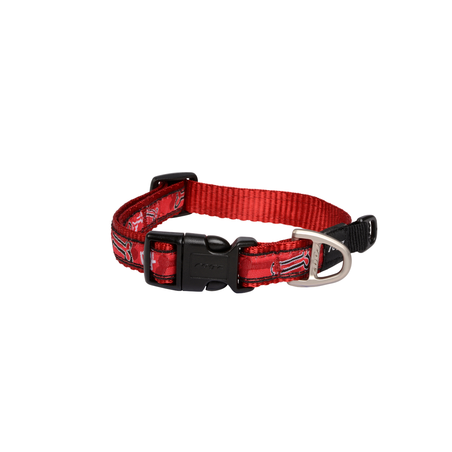 Rogz Collar - Red Bone Small Accessories