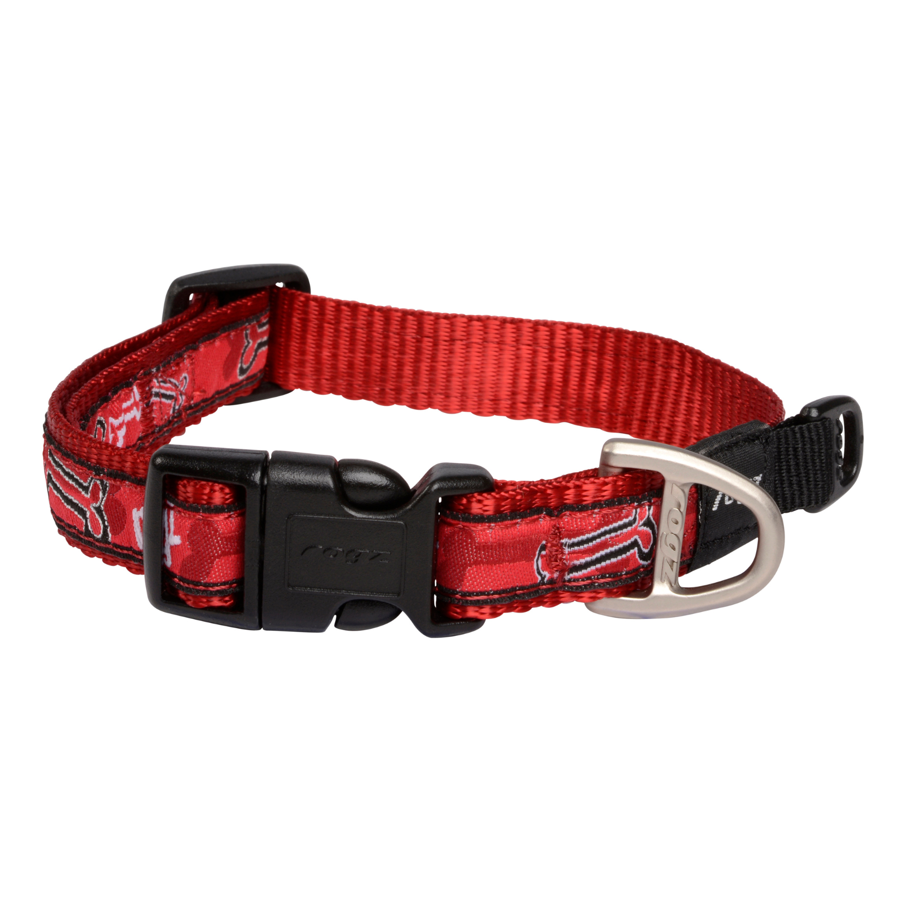 Rogz Collar - Red Bone Extra Large Accessories