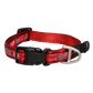 Rogz Collar - Red Bone