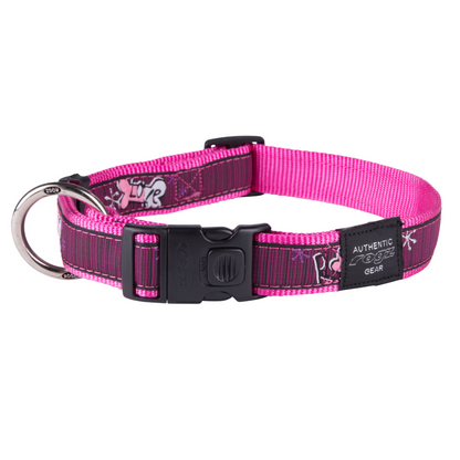 Rogz Collar - Pink Love Extra Large Accessories