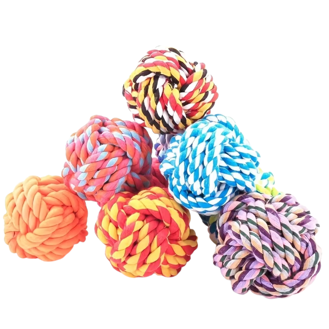 Dog Chew Rope Balls