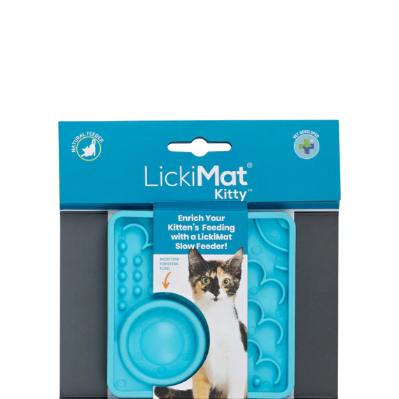 Lickimat - Kitty Turquoise Accessories