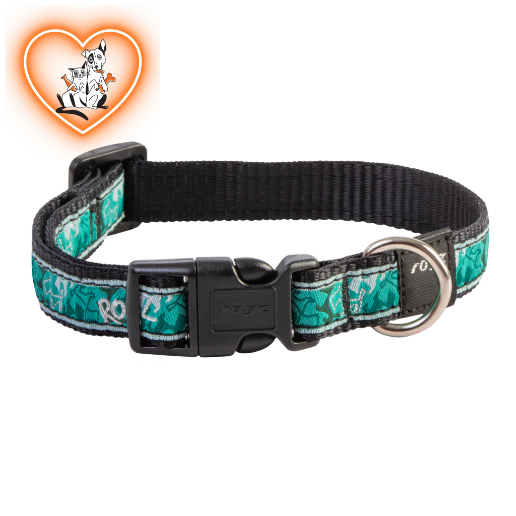 Rogz Collar - Mint Dog